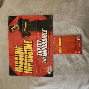 Mission Impossible Poster & Manual